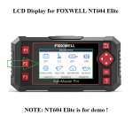 LCD Screen Display Replacement for Foxwell NT604 Elite Scanner